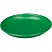 превью Тарелка одноразовая Комус пластиковая зеленая 205 мм 50 штук в упаковке