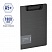 превью Папка-планшет с зажимом Berlingo «Steel&Style» A5+, 1800мкм, пластик (полифом), черная