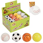 Мяч-попрыгун СПОРТ, 6 см, ТПР, ассорти, 4 вида, JOLLY JOT (ДЖОЛЛИ ДЖОТ)