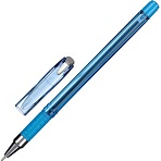 Ручка шариковая Комус Blue Rain, д. ш. 0.7 мм, гол. корп, манж., синяя