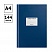 превью Книга учета OfficeSpace, А4, 144л., клетка, 200×290мм, бумвинил, цвет синий, блок офсетный, наклейка