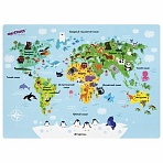 Настольное покрытие ЮНЛАНДИЯ, А3+, пластик, 46×33 см, «Map»