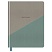 превью Дневник 1-11 кл. 48л. (твердый) BG «Emerald-grey», иск. кожа, блинтовое тиснение, ляссе
