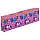 Пенал-косметичка ПИФАГОР на молнии, текстиль, фиолетовый, 19×4×9 см, 229003