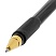 превью Ручка шариковая BRAUBERG BP-GT GLD BLACK, ЧЕРНАЯ, корпус тонированный, пишущий узел 0.7 мм, линия письма 0.35 мм