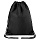 Мешок для обуви BRAUBERG плотный, карман на молнии, подкладка, 43×33 см, Total Black