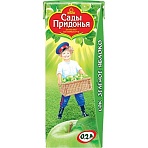 Сок Сады Придонья из зеленых яблок 0.2л