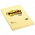 превью Бумага для заметок 3M Post-it 660 (линованная желтая, 102×152, 100 листов)