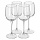 Набор бокалов для вина, 4 штуки, объем 420 мл, стекло, «Allegress», LUMINARC