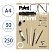превью Альбом для смешанных техник 30л., А4, на склейке Clairefontaine «Paint'ON Naturel», 250г/м2, крафт