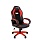 Кресло игровое Chairman «Game 16», экокожа черная/красная, ткань TW черная, механизм качания