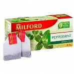 Чай Milford травяной с мятой 20 пакетиков