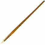 Кисть художественная щетина Гамма «Студия», круглая №10, длинная ручка