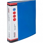 Папка файловая на 100 файлов Attache Economy Элемент А4 40 мм синяя (толщина обложки 0.8 мм)