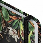 Ежедневник недатированный с резинкой, МАЛЫЙ ФОРМАТ А6 (109×148 мм), BRAUBERG, 128 л., «Авокадо»