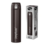 Термокружка 520 мл JOYLUX (ДЖОЙЛЮКС) ULTRA BROWN, нержавеющая сталь SUS304, коричневый матовый