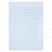 превью Бумага масштабно-координатная (миллиметровая), планшет А4, голубая, 20 листов, 80 г/м2, STAFF