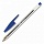 Ручки шариковые BIC, набор 4 шт., «Cristal Original», пластиковая упаковка с европодвесом, синие