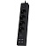 превью Сетевой фильтр Cablexpert Exnovo 4р/2м, 16А, 4хUSB, черный(EXN-4-U4-B-2)