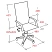 превью Кресло для руководителя Комус Мебель (Easy Chair) 660 чёрное (экокожа, пластик)