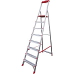 Стремянка алюминиевая Новая Высота NV 3115 1×8ступ 3115108