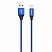 превью Кабель USB PERO DC-02 8-pin Lightning, 2А, 1м, синий