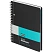 превью Бизнес-тетрадь SMARTBOOK (А5, 120л, клетка, спираль, разд, карман, серо-бирюзовый)