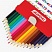 превью Карандаши цветные ПИФАГОР «ЭНИКИ-БЕНИКИ», 18 цветов, классические заточенные
