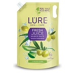 Мыло-жидкое 500 мл, LURE SKIN CARE, с маслом оливы, дой-пак