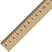 превью Линейка деревянная 20см, лд20