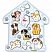превью Игра развивающая Woodlandtoys «Магнитная рыбалка. Собаки»