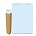 превью Блок бумаги для флипчарта голубая пастель 68.0×98.0 20 лист.80гр. 