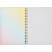 превью Бизнес-тетрадь Attache Selection Rainbow A5 80 листов разноцветная в клетку на спирали (145×208 мм)