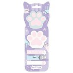 Флажки-закладки и самоклеящиеся блоки в наборе MESHU «Paws», 20л., европодвес
