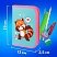 превью Пенал ПИФАГОР, 1 отделение, полиэстер, 19×13 см, «Red panda»