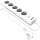 Сетевой фильтр Philips CHP4336BA/51 3р/2м с USB, 10А, черный