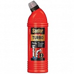 Средство для прочистки труб Sanfor Turbo гель 1 л