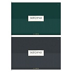 Альбом для рисования 32л., А4, на скрепке BG «Minimal», тиснение фольгой