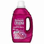 Гель для стирки цветных тканей гипоаллергенный 1.2 л, БОЛЬШАЯ СТИРКА