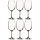 Набор бокалов для красного вина SYLVIA, 460 мл 6 шт