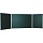 Доска для мела магнитная BOARDSYS, 100×150/300 см, 3-элементная, 5 рабочих поверхностей, зеленая