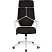 превью Кресло для руководителя Комус Мебель (Easy Chair) 680 чёрное (ткань, белый пластик)
