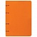 превью Тетрадь на кольцах, 80 л., BRAUBERG, А5, 160×205 мм, клетка, обложка пластик, «Оранжевый»