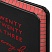 превью Ежедневник датированный 2023 А5 138×213 мм BRAUBERG «Chameleon», под кожу, черный/красный