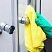 превью Перчатки латексные Paclan Practi Extra Dry с хлопковым напылением бирюзовые (размер 7, S, 407331)