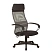 превью Кресло для руководителя Easy Chair 655 TTW серое/чёрное (ткань/сетка/экокожа, пластик)