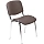 Стул офисный Easy Chair Честер тёмно-серый (искусственная кожа, металл)