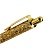 превью Ручка шариковая автоматическая MESHU «Gold shimmer» синяя, 1.0мм