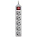 превью Сетевой фильтр PC Pet AP01006-5-G 5м (5 розеток) серый (пакет)