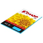 Бумага цветная Комус Color (голубой интенсив), 80г, А4, 50 л. 